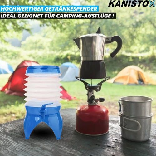 Kanistox Faltbarer Wasserspender Getrnkespender Wasser Kanister Behlter  Zapfhahn kaufen bei Hood.de