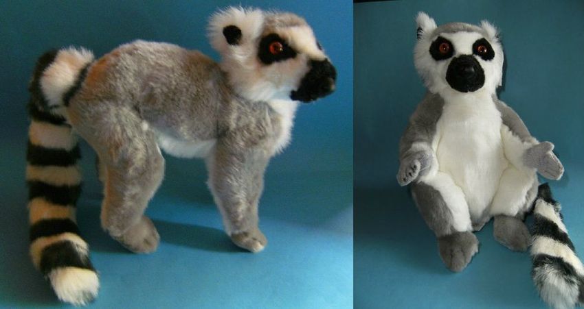 Plüschtier Affe Affen Katta Kattas Lemur Stofftier 54cm Kuscheltier neu Lemuren 
