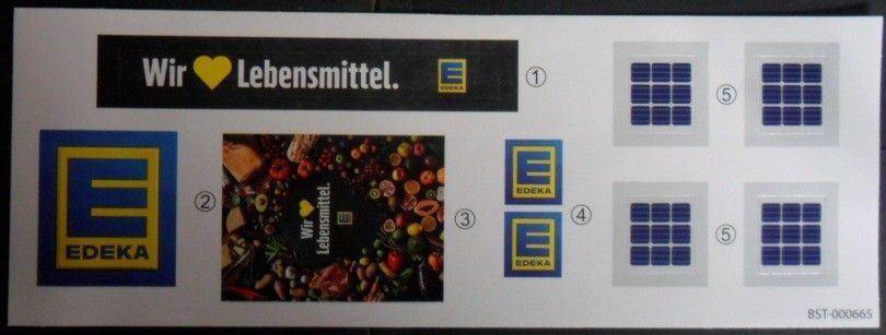 Edeka Blockz, Lego kompatibel, vollständig Blocks klemmbausteine in