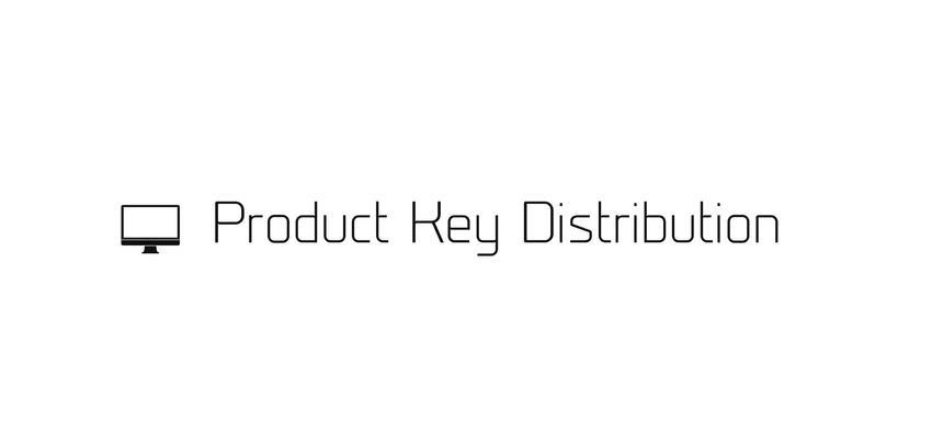 Product Key Distribution