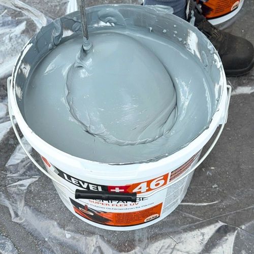 Dachlack 12kg elastische Dachfarbe Sockelfarbe Schutzanstrich Anthrazit