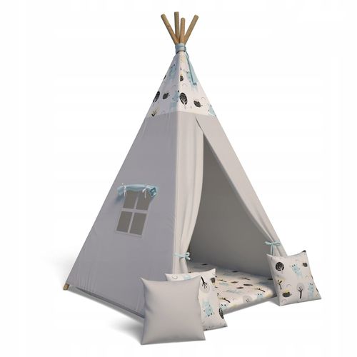 Best For Kids Tipi Zelt Kinder Spielzelt Indoor mit 3 Kissen fr  Kinderzimmer & Spiel kaufen bei Hood.de