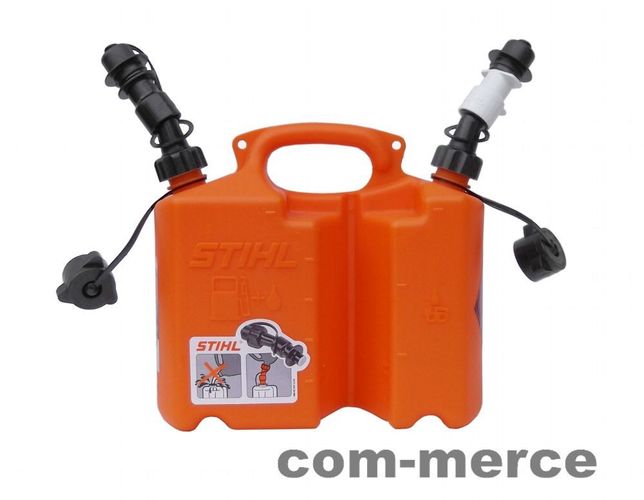 Stihl 3L+1,5L Kombikanister Kanister für Benzin + Kettenöl + Einfüllsystem  - AMEISENGARTEN