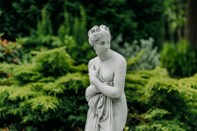 Massive Steinguss-Figur „Feenkind“ – Frostsichere Gartendeko, Ca. 50 Cm Hoch