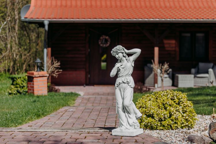 Statue Der Lena – Griechische Steinfiguren Aus Frostsicherm Steinguss, 95 Cm Hoch