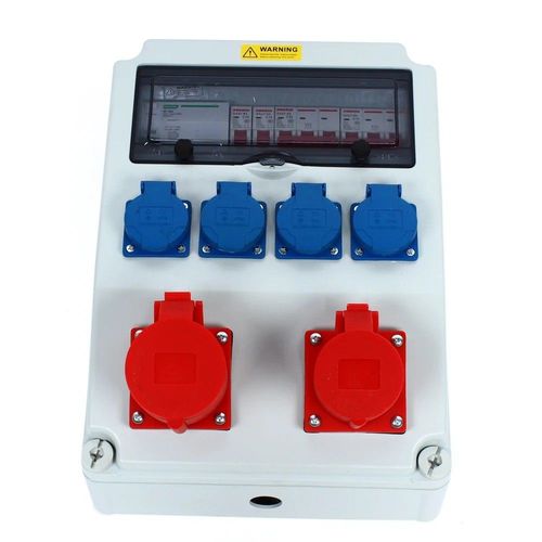 Single/Three-Phase Power Distribution Box - IP44 Waterproof, Wall ...