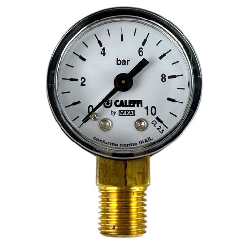 Caleffi Arbeitsmanometer Manometer 50mm mit 1/4 Zoll Gewinde - Anzeige ...