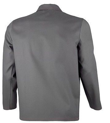 Schweißerjacke Gr.42-64 grau blau Schweißjacke Jacke Schweißer Arbeitsjacke NEU 