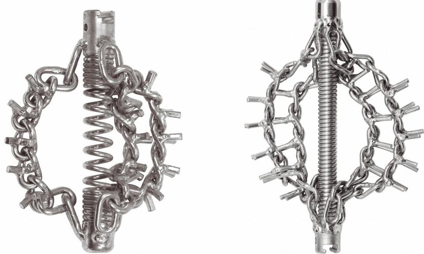 Rothenberger Kettenschleuderkopf mit Spikes, 4 Ketten und Ring, 22mm (72286) Reinigungsspirale ab 385,89