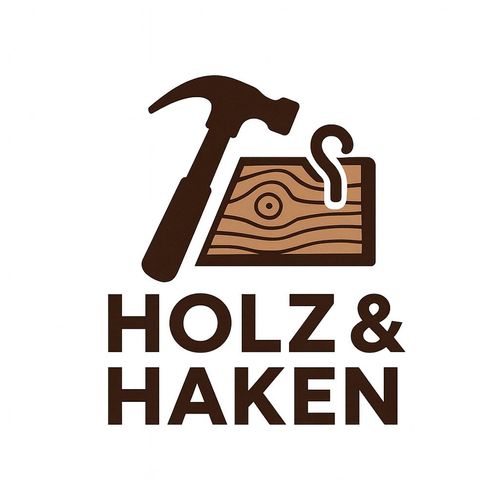 Holz und Haken