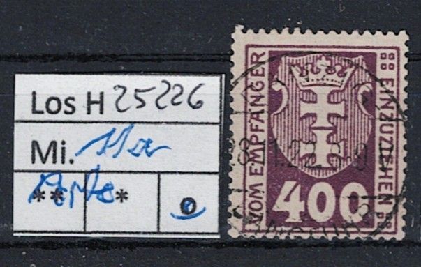Los H25226: Danzig Porto Mi. 11a, gest kaufen bei Hood.de