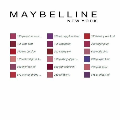 Maybelline New York Superstay 24 2-Step Liquid Lispstick Makeup 135 ...