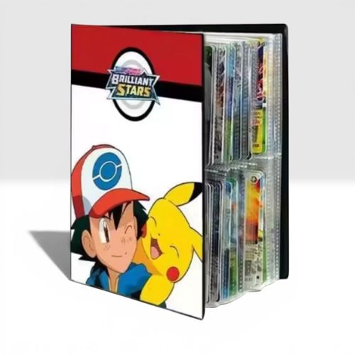 Sammelalbum Für Pokemon – Kartenordner Mit 30 Seiten Für 240 Karten, Wasserdicht Und Kratzfest