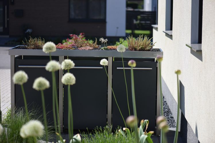 Mülltonnenbox 3 x 120 l | Typ M