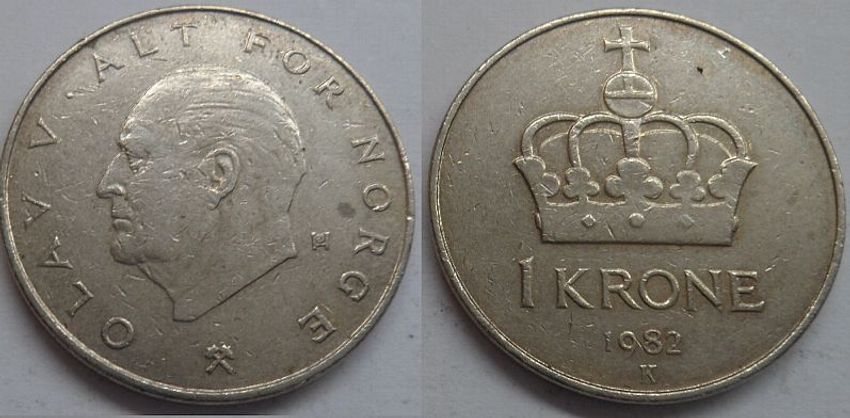 Norwegen 1 Krone 19 Kof4 Kaufen Bei Hood De