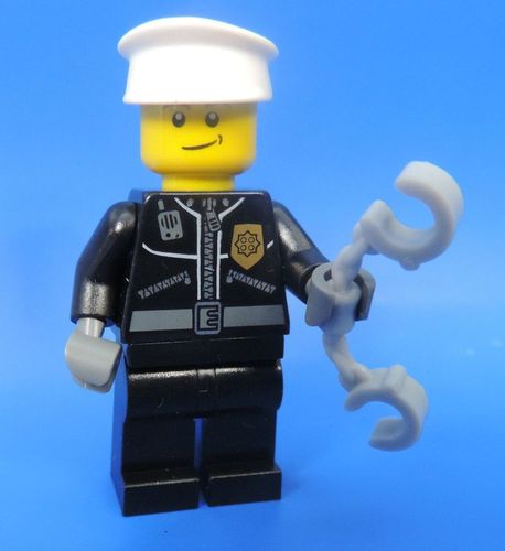 LEGO®  City Polizei Figur mit Büro Tisch