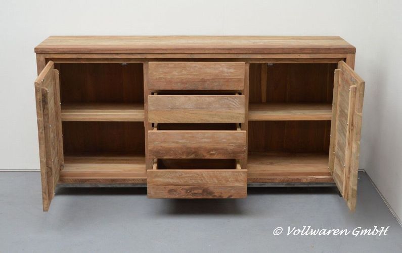 TEAK Vintage Sideboard Vendette BO-4 Teakholz massiv antik Kommode