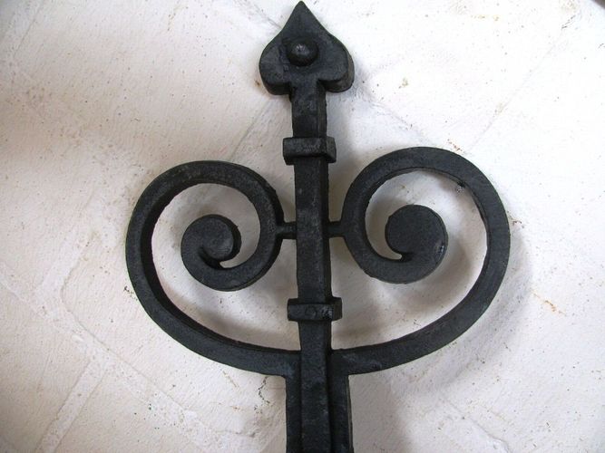 Neu Maueranker Ornament Pfettenanker Gusseisen Antik