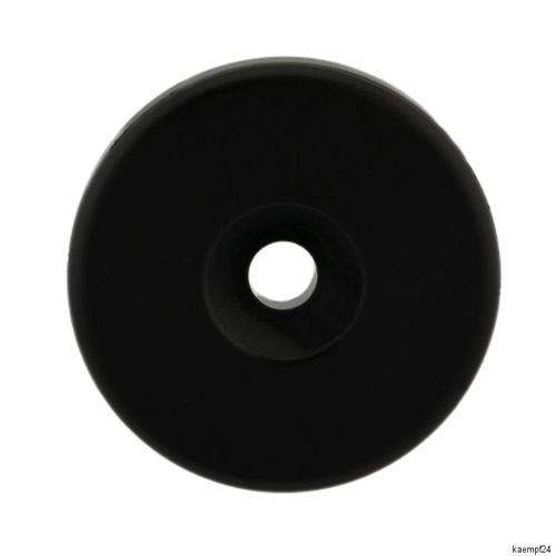 4 x Möbelfüße Sesselerhöhung Gleiter Kunststoff schwarz Ø 40 x 20 mm mm Ral 9010