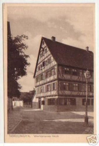 18144 Ak Nordlingen Winter Sches Haus Um 1920 Gebraucht Kaufen Bei