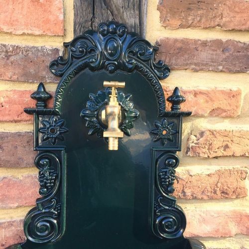 Gartenbrunnen Fur Gartenschlauch Waschbecken Garten Wandbrunnen Wasserbecken Kaufen Bei Hood De