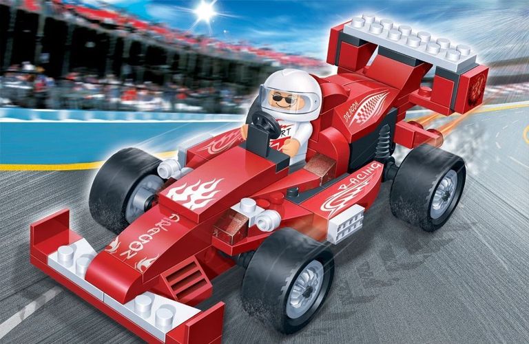 Banbao Rennwagen Turbo Power Bausteine Set Flitzer Rennauto Spielzeug Auto Kaufen Bei Hood De