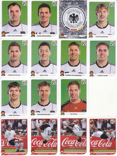 Panini 264 Heiko Westermann Deutschland FIFA WM 2010 Südafrika