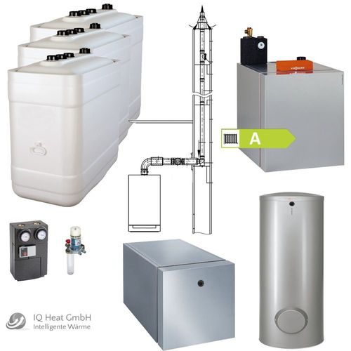 Viessmann Vitoladens 300 C 23 5 Kw Ol Brennwertkessel Speicher Abgas Heiz Oltank Kaufen Bei Hood De Energieeffizienzklasse A