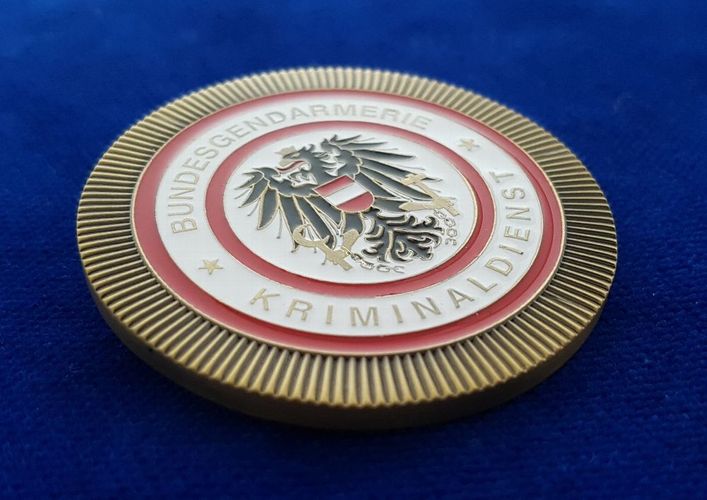Kokarde Bundesgendarmerie Kriminaldienst Dienstmarke
