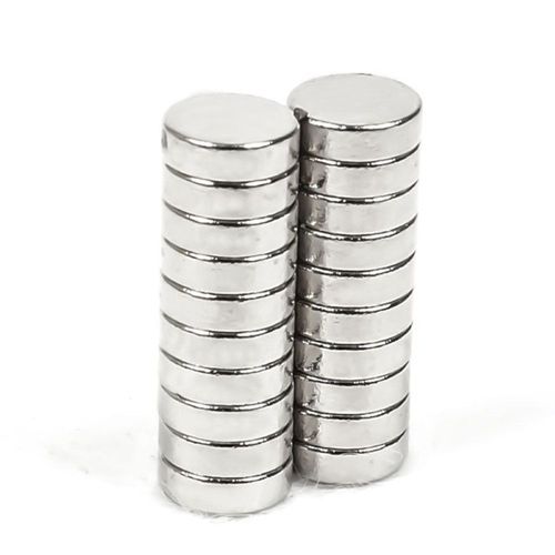 Neodym Magnete 5 x 2 mm Supermagnete hohe Haftkraft Scheibenmagnet N35-5 Stück