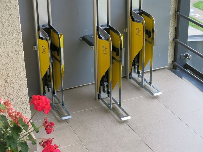 Parkis Fahrradständer Lift automatisch bis 40 Platz