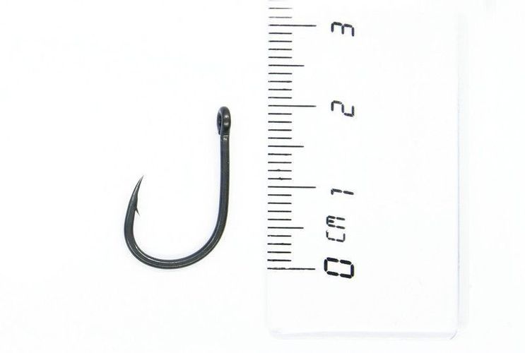 B.Richi Classic Boilie Haken Japan Karpfenhaken Gr 2-8 PTFE Angelhaken mit Öhr