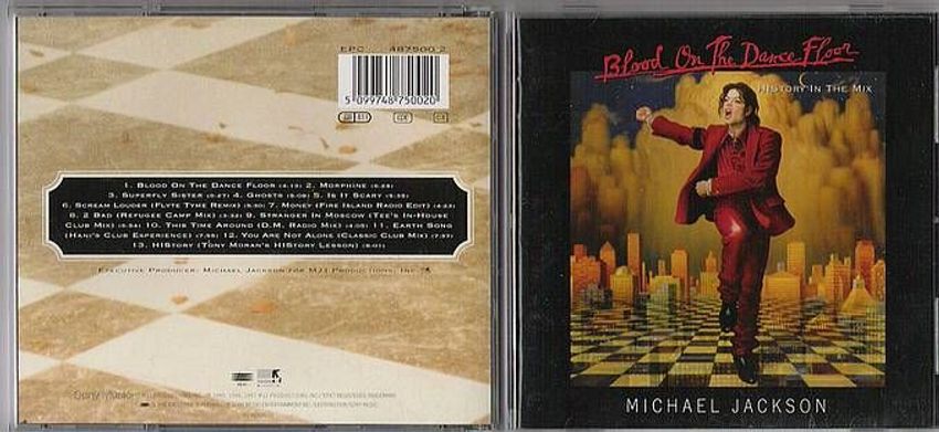 Michael Jackson Blood On The Dance Floor Cd 13 Songs