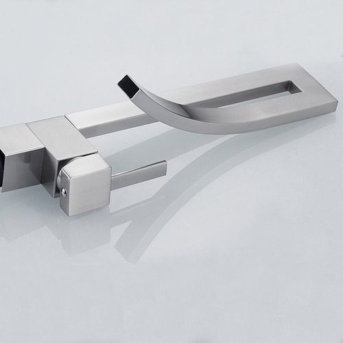 Bad Armatur Waschbecken Modern Einhebelmischer Wasserhahn Wasserfall