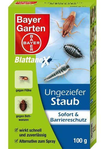 Sbm Bayer Garten Blattanex Ungezieferstaub 100 G Kaufen Bei Hood De