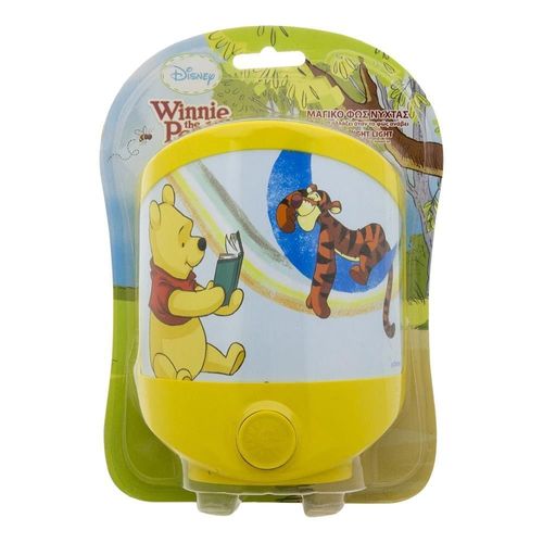 Winnie Pooh Und Tigger Nachtlicht Kinderzimmer Wandleuchte Lampe In Gelb Kaufen Bei Hood De