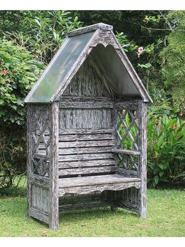 Gartenbank Mit Dach