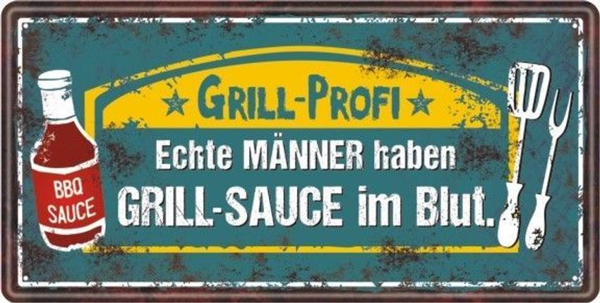 Grosses Metallschild Blechschild Fur Den Garten Mit Lustigem Spruch