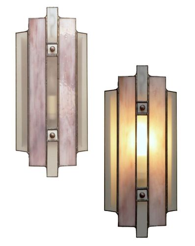 2 X Jugendstil Wandleuchte Wandlampe Tiffany Landhaus Kaufen Bei