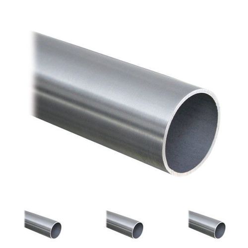 Produktbild von Edelstahl-Rundrohr 42,4x2 Mm – V2A Geschliffen, 1 M Länge Für Geländer
