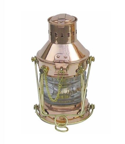 Ankerlaterne Petroleum Lampe Nautik Leuchte Schiffslaterne Kupfer Messing Kaufen Bei Hood De 