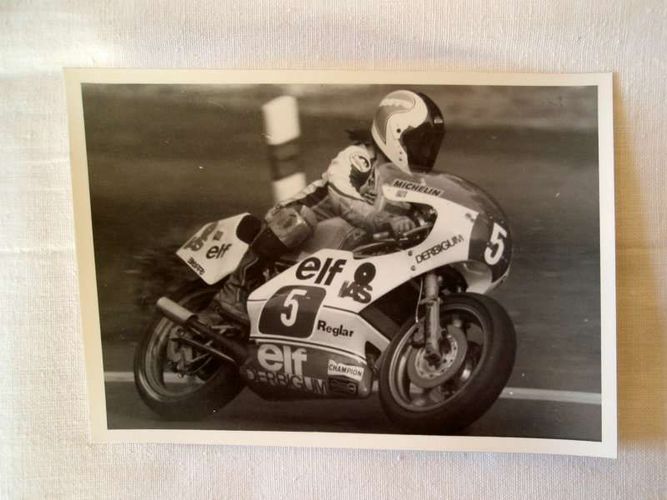 Altes Foto Rennsport Motorrad 80er Jahre Freymond Kaufen Bei Hood De