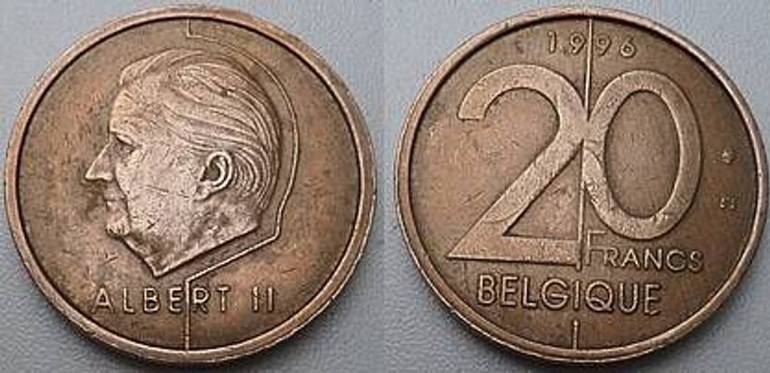 Belgien Franc 1996 U Gebraucht Kaufen Bei Hood De