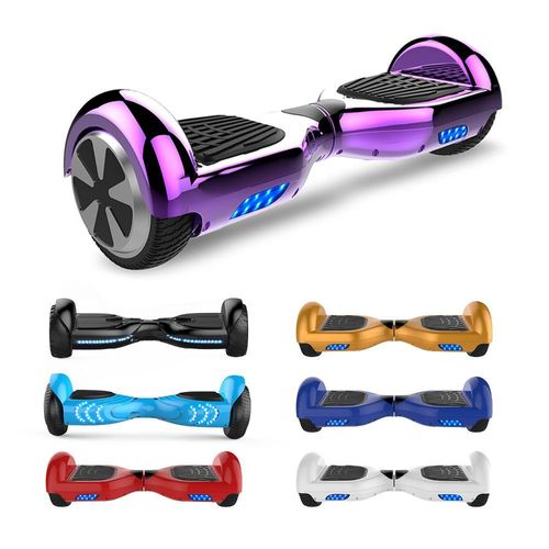 hoverboard de color rosa