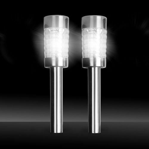 2x Plaights Solar Wegbeleuchtung Solarleuchte Garten Leuchte Lampe Wegleuchte Kaufen Bei Hood De