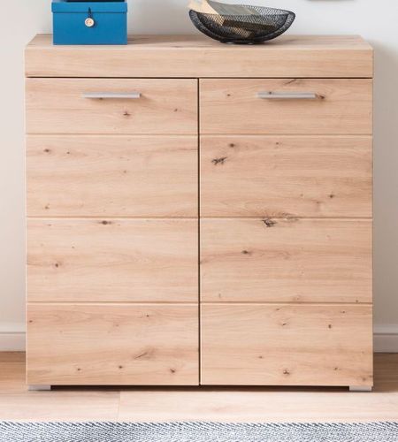 Kommode In Ast Eiche Als Wohnzimmer Sideboard Und Esszimmer Anrichte Mobel Amanda Kaufen Bei Hood De