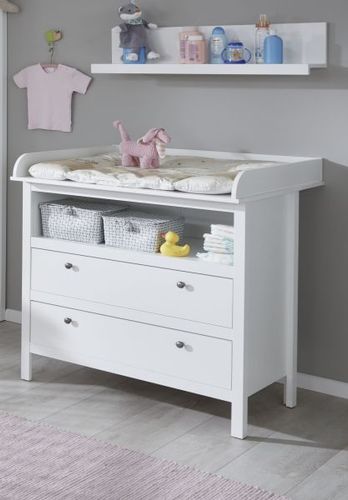 Babyzimmer Ole komplett Set 4-teilig weiß mit ...