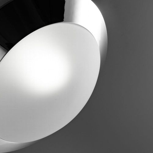 LED Decken-Leuchte Wand-Lampe Badezimmer IP44 Metall Glas chrom-weiß