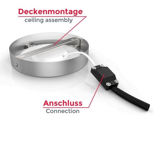 LED Unterbauleuchte Aufbau-Strahler Lampe Panel 12W Aufputz-Decken