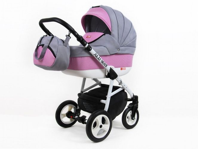 Kinderwagen Alu Way 3 In 1 Set Wanne Buggy Babyschale Autositz